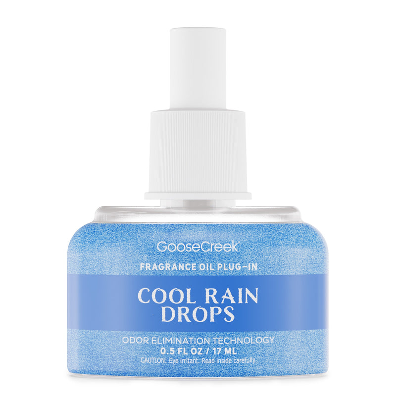 Cool Rain Drops Odor Eliminating Plug-in Refill Daily 1-0647