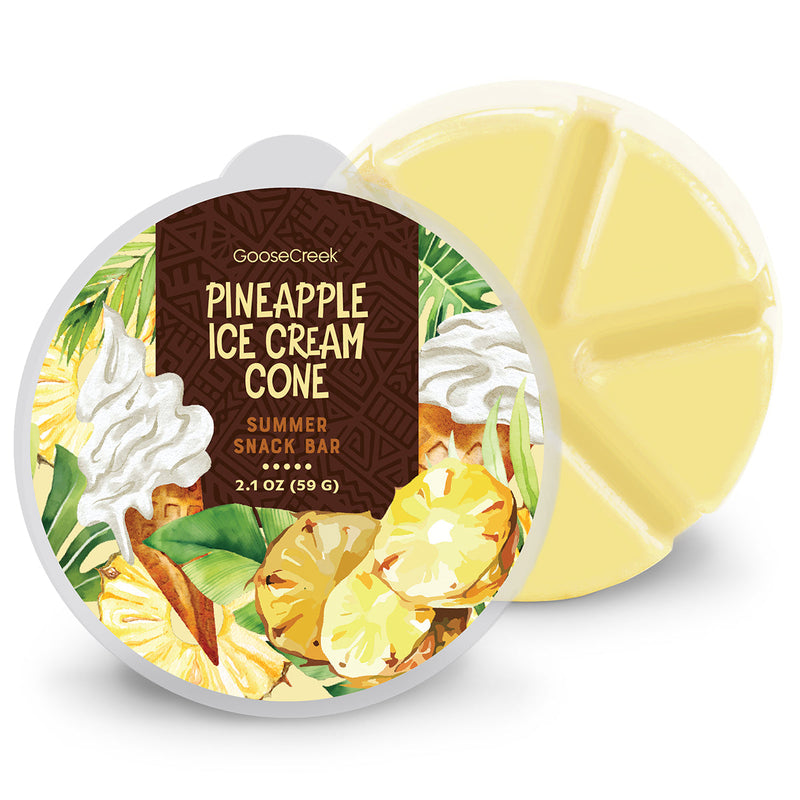 Pineapple Ice Cream Cone Wax Melt Daily 1-0637