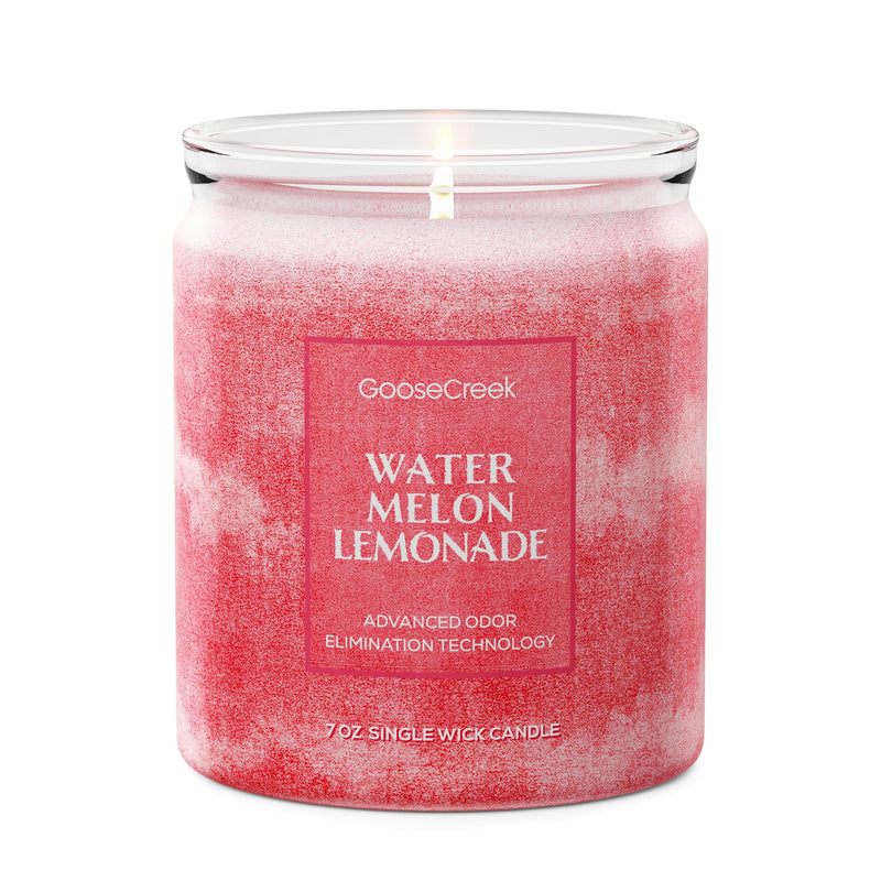 Watermelon Lemonade Odor Eliminating 7oz Single Wick Candle Wave 1-0650